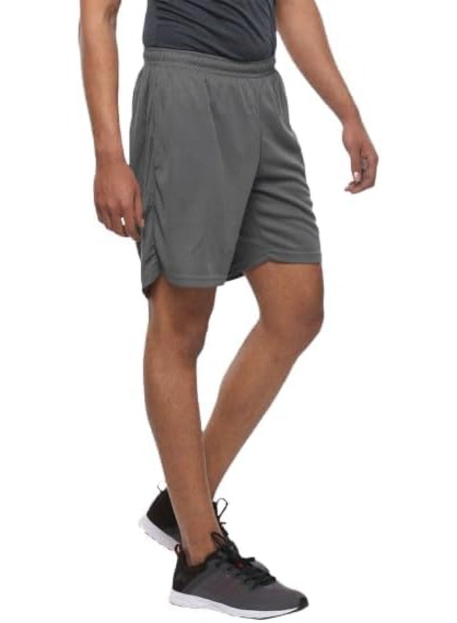 Nivia Soccer Shorts – Grey Large, Lightweight Breathable Sports Shorts for Gym, Running, Yoga & Active Sports - Image 5